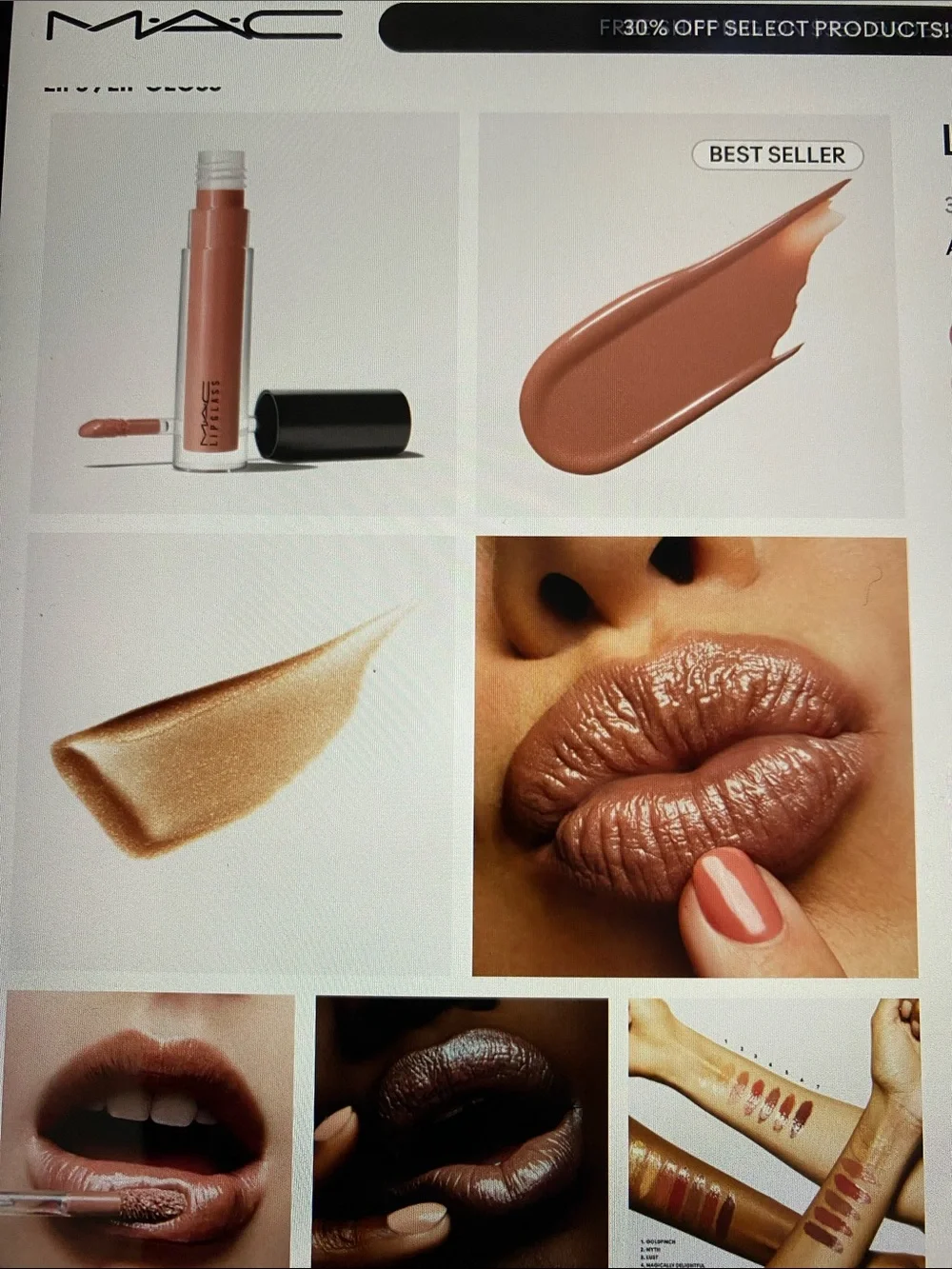 MAC Lipglass in All Things Magical Shimmer Full Size New No Box Not Returnable
